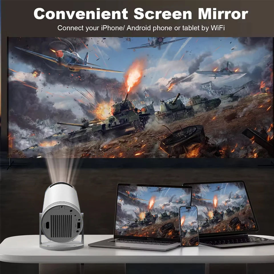 VisionBeam™ - Mini Projecteur Smart 4K Android