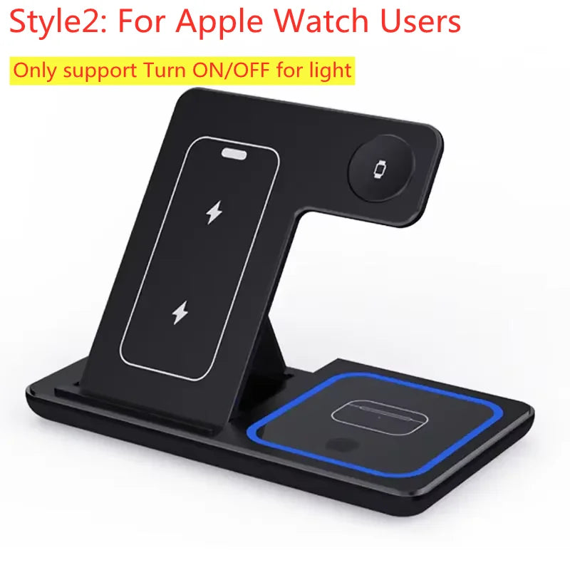 Chargeur Magnétique 3-en-1 Pliable Premium |JEDIONA