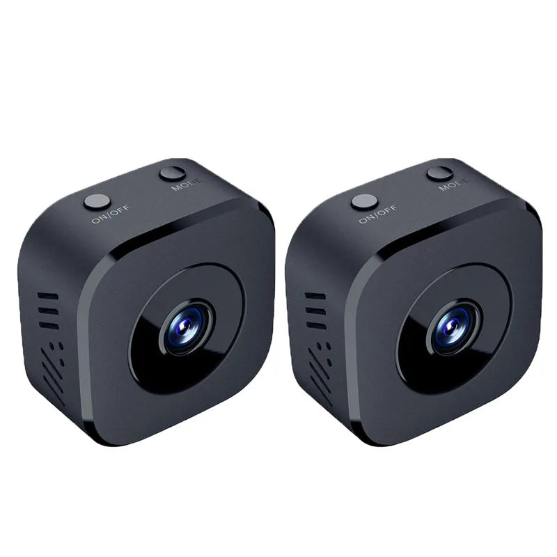 Caméra de sécurité 4K Mini Vision nocturne polychrome, moniteur WiFi haute définition, étanche, détection de mouvement, Surveillance pour maison intelligente
