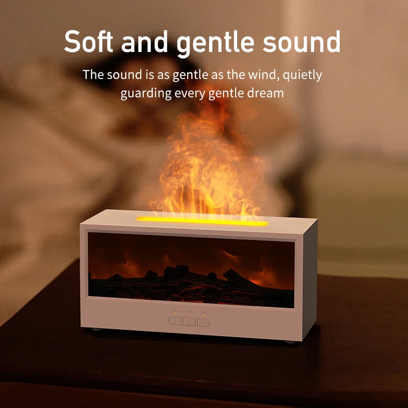 FireRelax™ – Humidificateur effet cheminée.✨ Créez une ambiance chaleureuse et relaxante en quelques secondes.