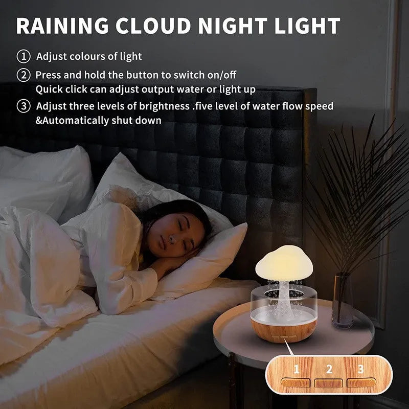 RainDrop™ - Humidificateur LED Relaxant RGB