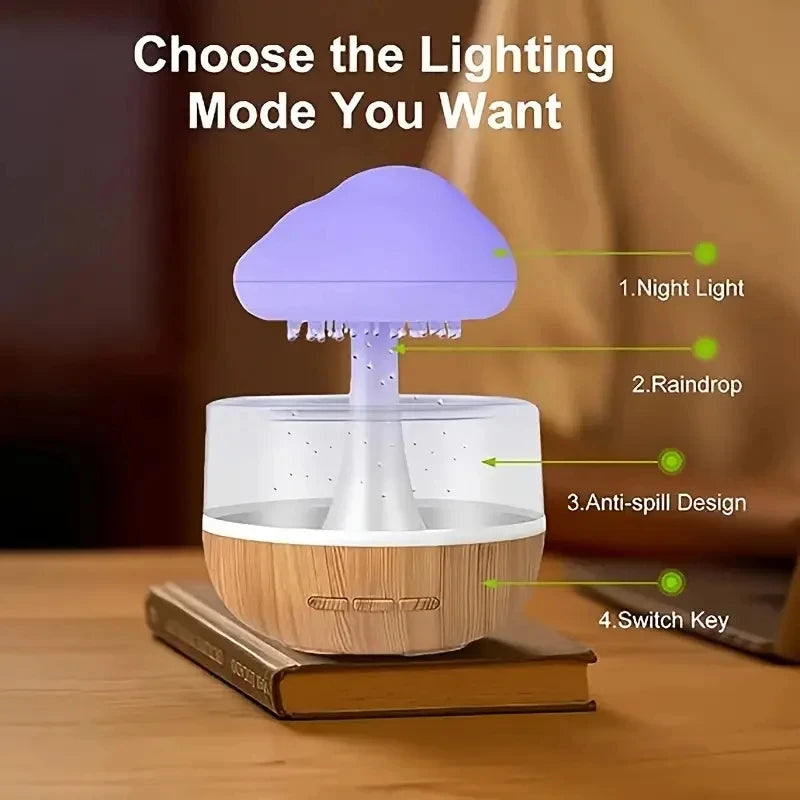 RainDrop™ - Humidificateur LED Relaxant RGB